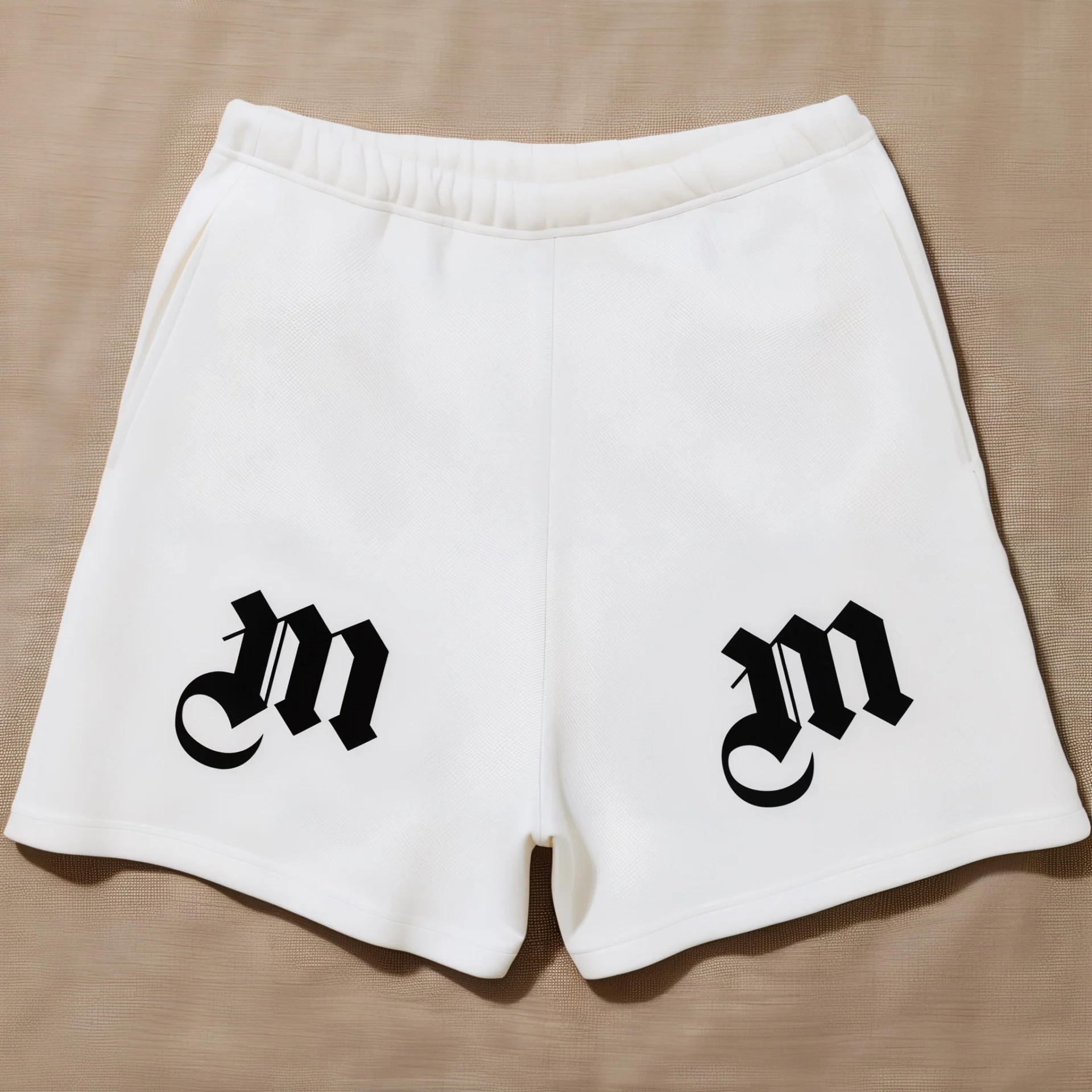 MANARCHY GOTHIC LOGO SHORTS