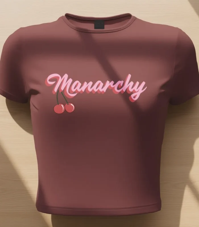 MANARCHY SIGNATURE CROP TOP