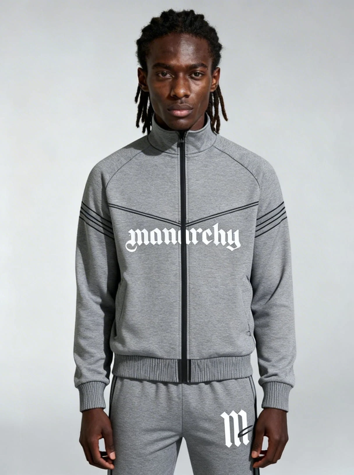 MANARCHY FULL-ZIP TRACK JACKET & JOGGER SET