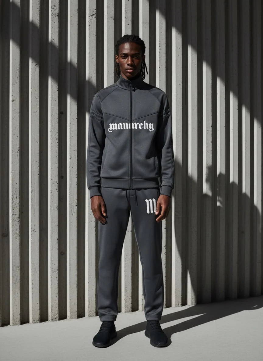 MANARCHY FULL-ZIP TRACK JACKET & JOGGER SET