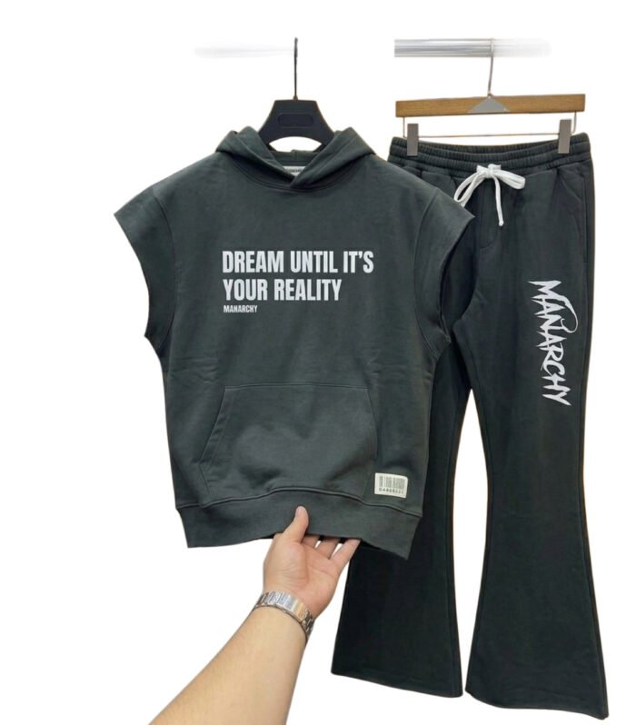 MANARCHY "Dream Reality" Sleeveless Hoodie Set