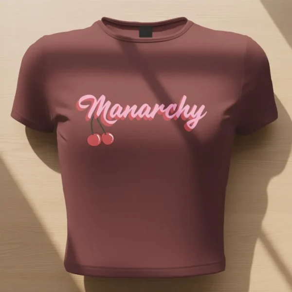 MANARCHY SIGNATURE CROP TOP