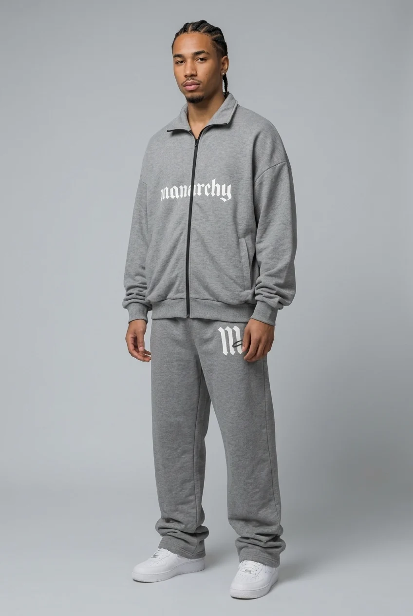 Full-Zip Track Jacket & Jogger Set