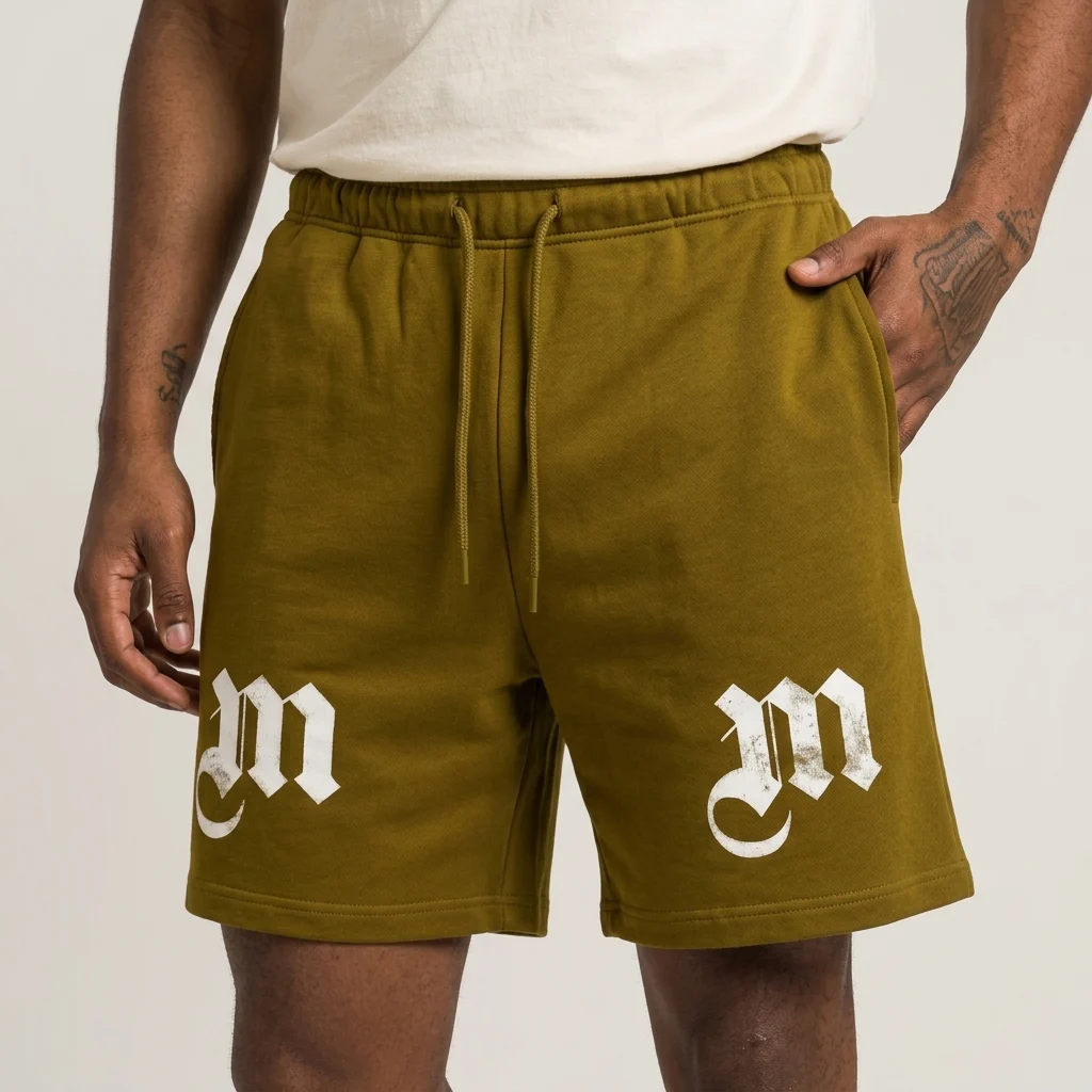 Gothic Logo Shorts