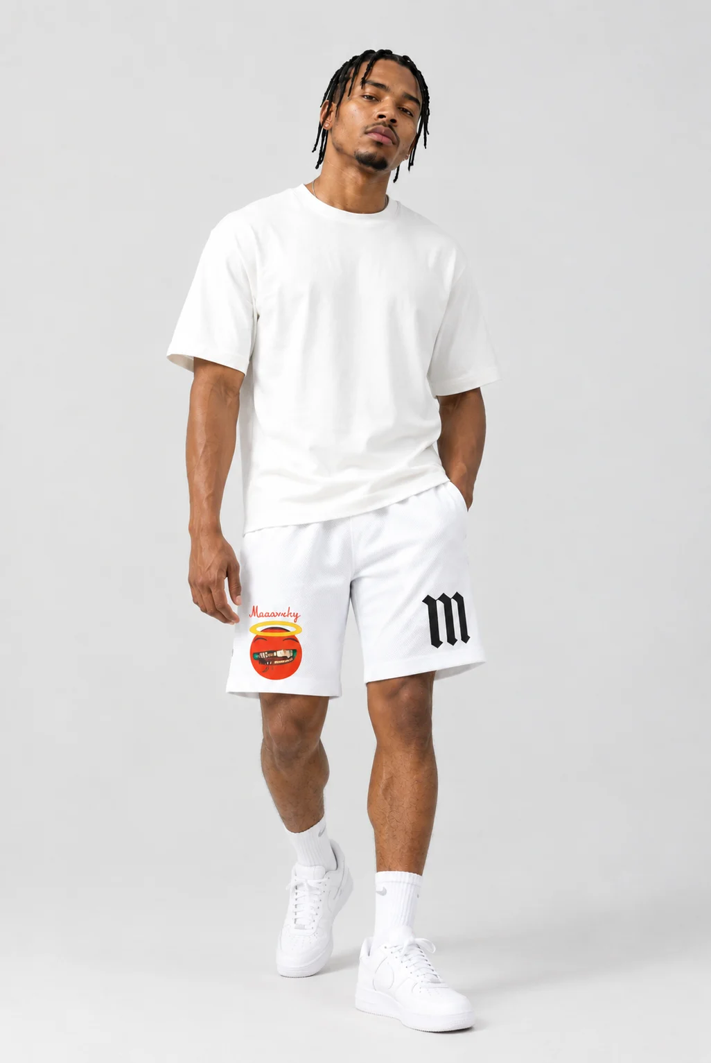 MANARCHY HERITAGE TEE SHORTS (Copy)